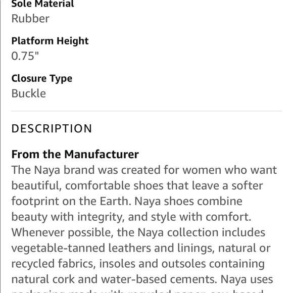 Nya Wind pink soft twisted leather sling back cork heels size 7N - Picture 10 of 10